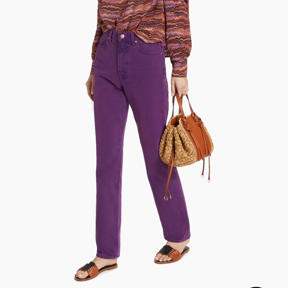 NWT Ulla Johnson straight leg jeans